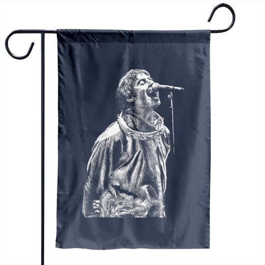Liam Gallagher - Oasis - Garden Flags