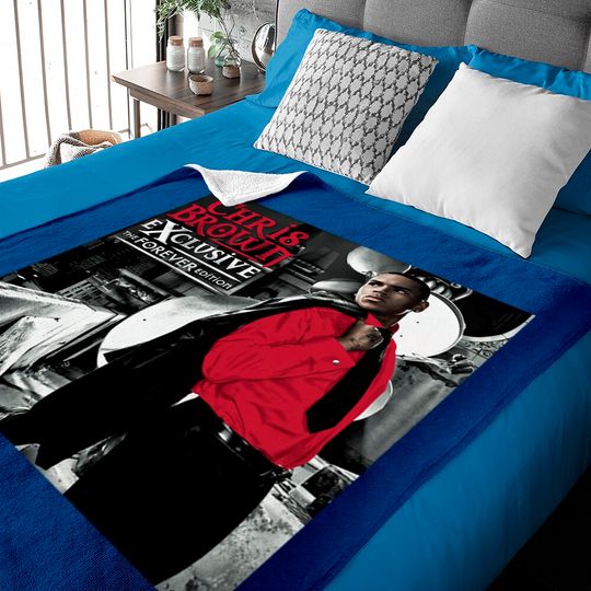 Chris Brown Baby Blankets