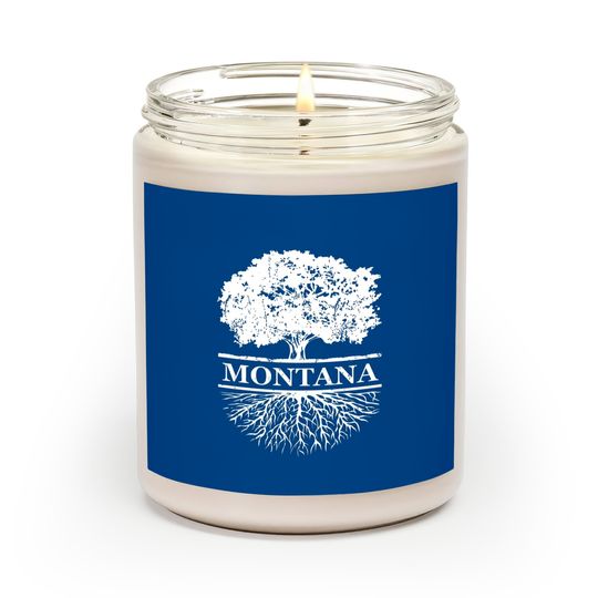 Discover Montana Vintage Roots Outdoors Souvenir Scented Candles