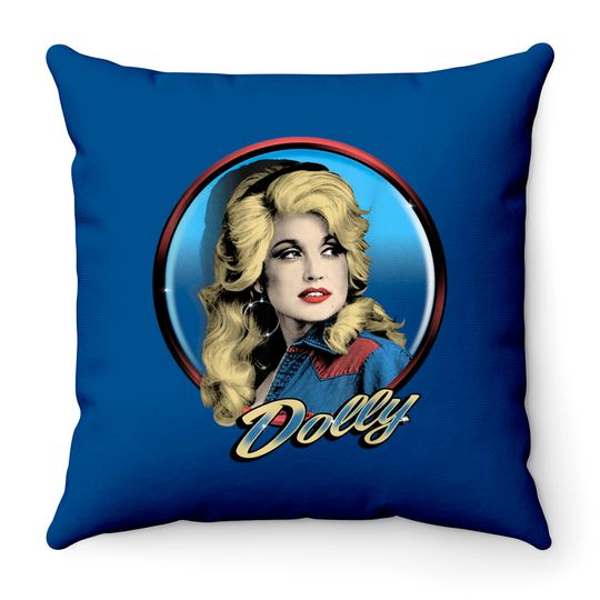 Discover Dolly Parton Western, Dolly Parton Singer, Dolly Art Classic Throw Pillows
