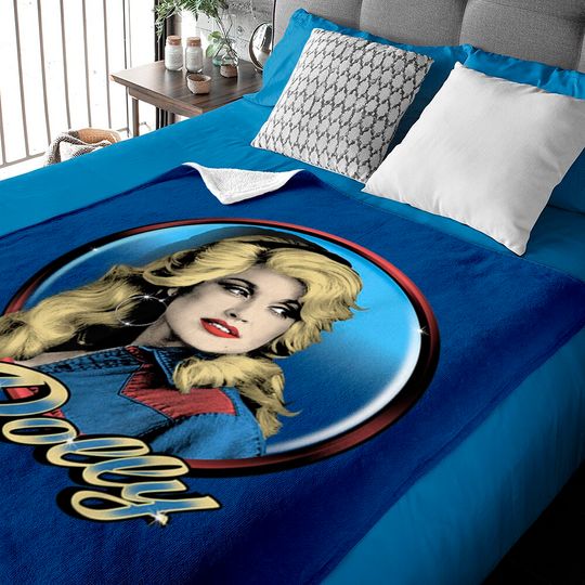 Dolly Parton Western, Dolly Parton Singer, Dolly Art Classic Baby Blankets