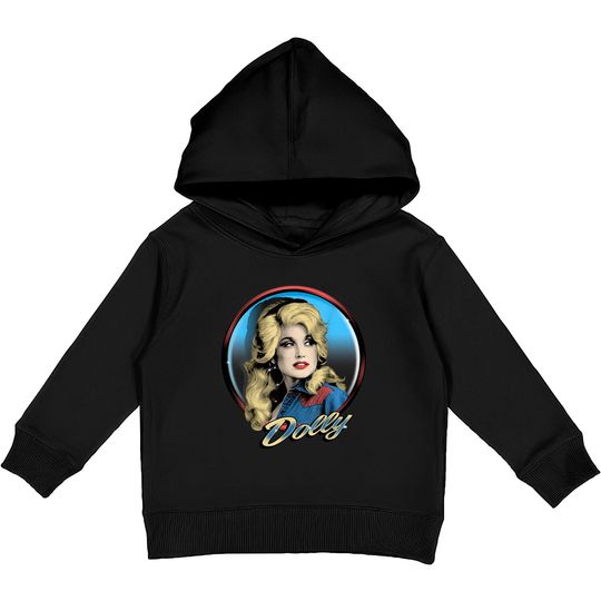 Dolly Parton Western, Dolly Parton Singer, Dolly Art Classic Kids Pullover Hoodies