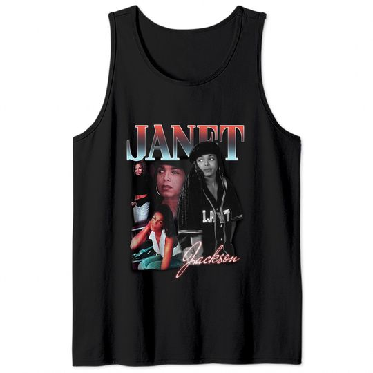 Vintage Style Janet Jackson Graphic Tee