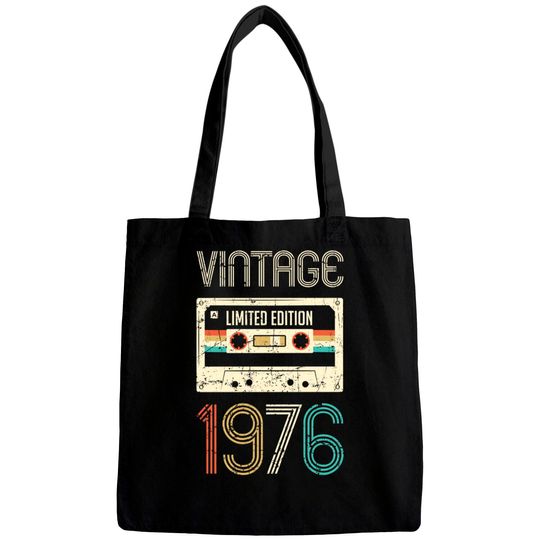 Vintage 1976 Limited Edition 44th Birthday - 44th Birthday Gift - Bags