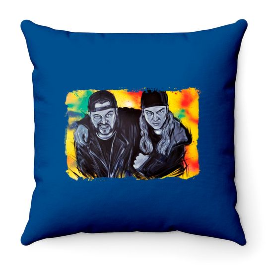 Jay and Silent Bob - Jay And Silent Bob - Throw Pillows