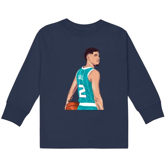 Lamelo Ball - Lamelo Ball -  Kids Long Sleeve T-Shirts