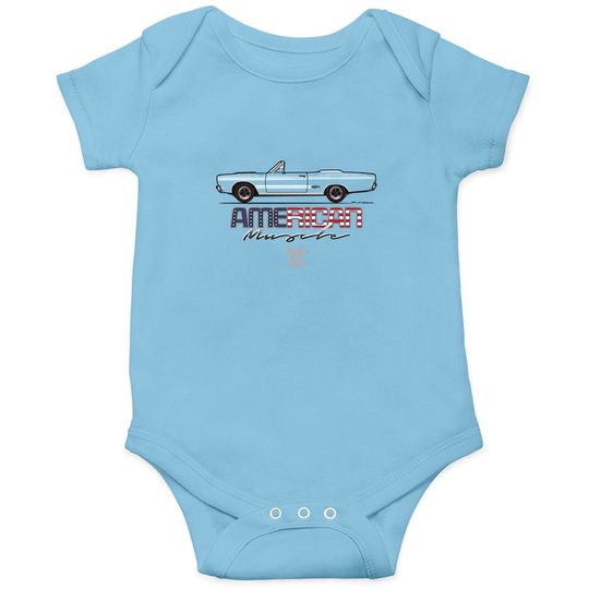 Multi-Color Body Option Apparel GTX - 1968 Plymouth Gtx - Onesies