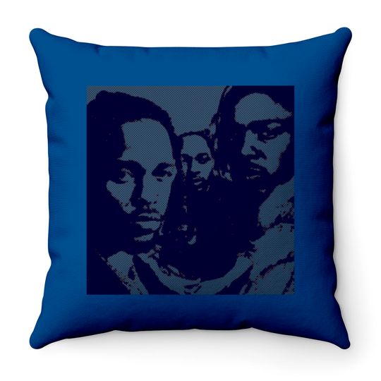 kendrick lamar cool potrait - Kendrick Lamar - Throw Pillows