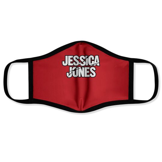 Discover Jessica Jones Logo Face Masks