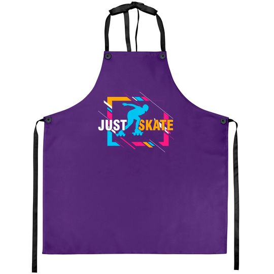Inline Skating Skaters Sporty Designs Aprons Aprons