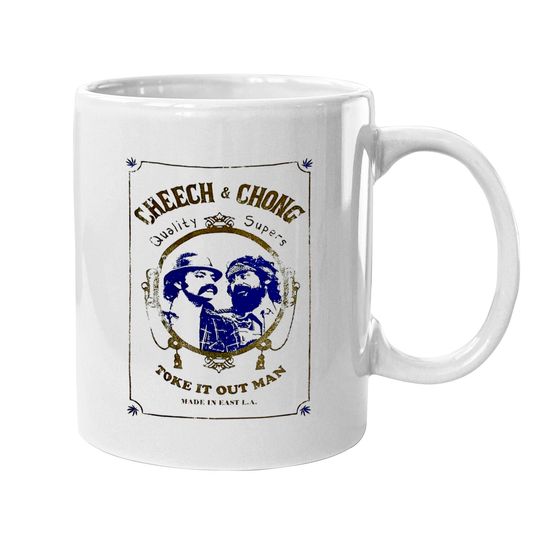 Cheech and Chong Toke It Out Man Mugs