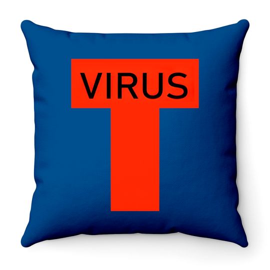 Gorillaz T-virus - Gorillaz - Throw Pillows