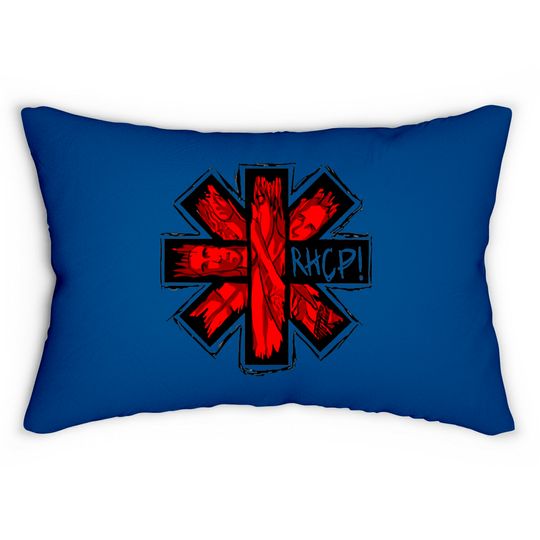 Red Hot Chili Peppers Band Vintage Inspired Lumbar Pillows
