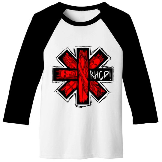 Red Hot Chili Peppers Band Vintage Inspired Baseball Tees