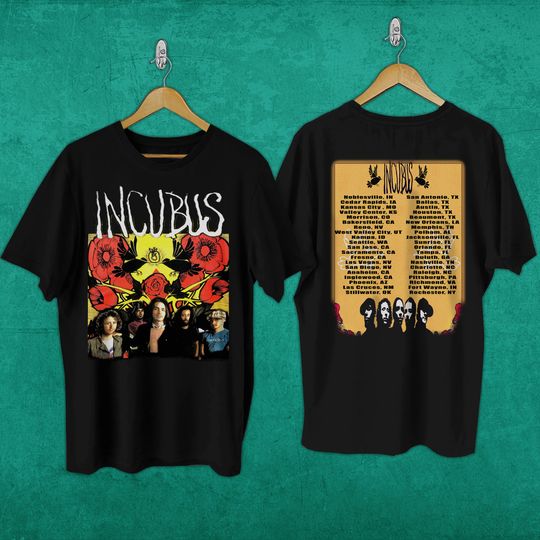 incubus band shirt