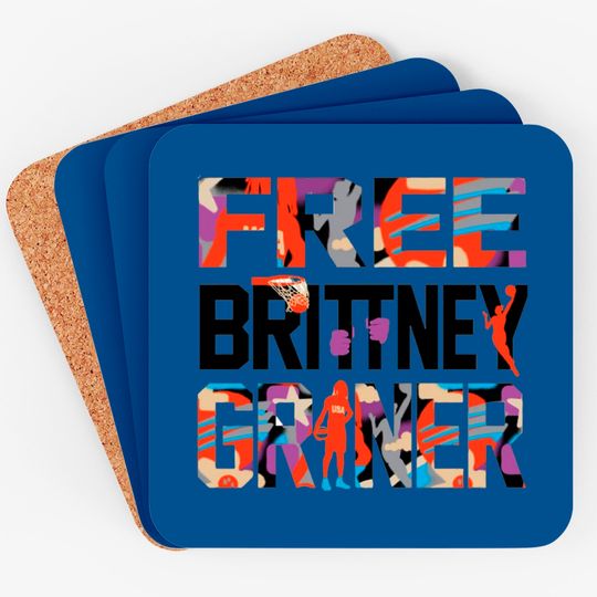 Free Brittney Griner  Classic Coasters