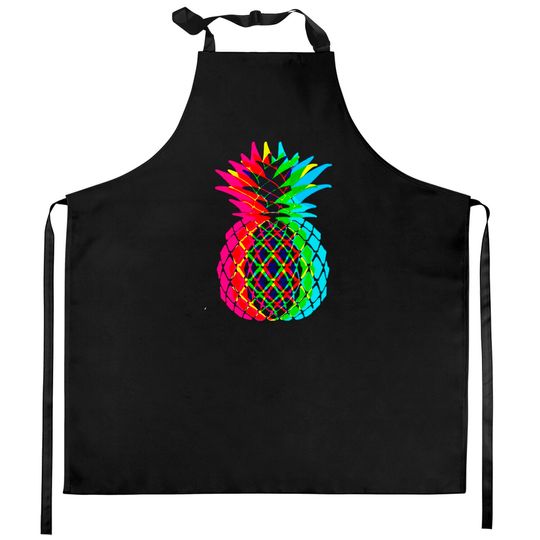 CMYK Pineapple - Pineapple - Kitchen Aprons