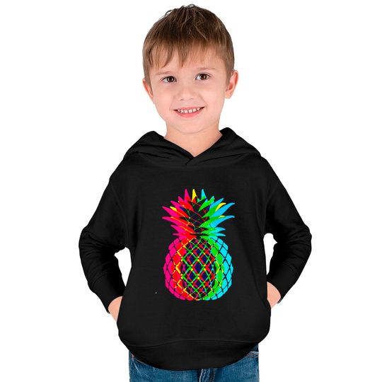 CMYK Pineapple - Pineapple - Kids Pullover Hoodies
