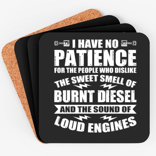 Discover Diesel Lover Gift Coasters
