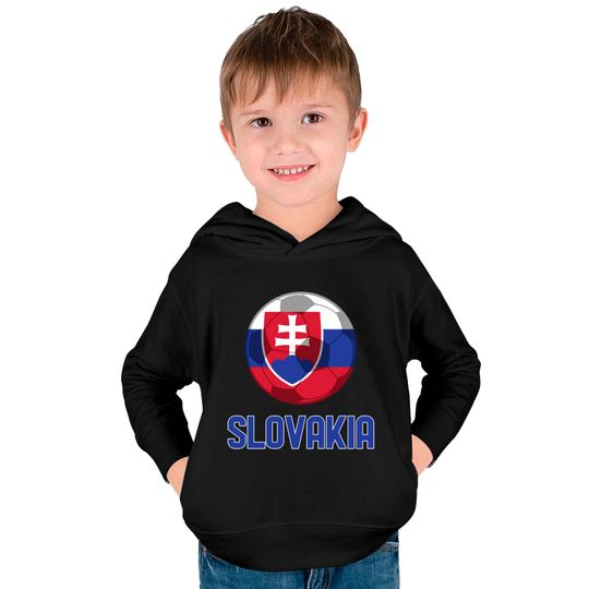 Slovakia 2021 champions soccer euro Kids Pullover Hoodies