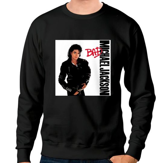 Michael Jackson Bad Album Smooth Criminal 1 Sweatshirts