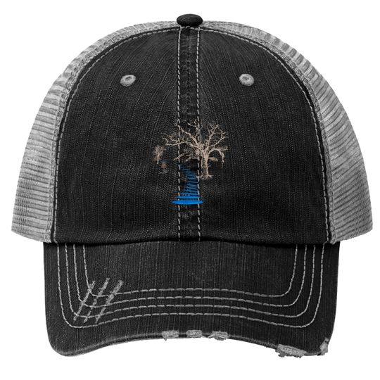 Disc Golf Into The Woods Ultimate Trucker Hats