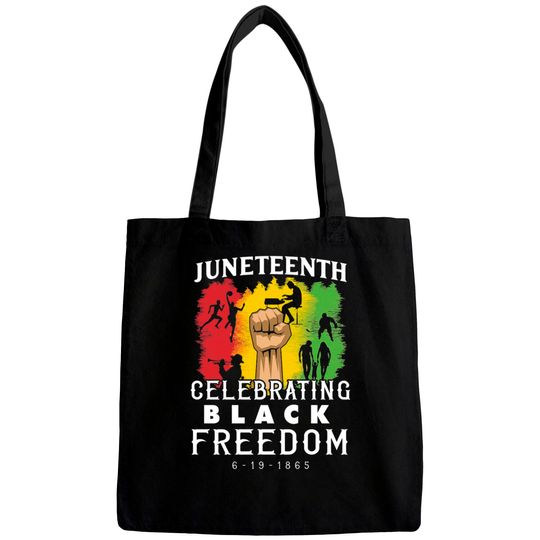 Happy Juneteenth 1865 Black Freedom Bags