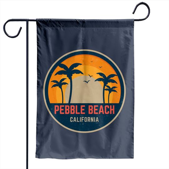 Pebble Beach California - Pebble Beach California - Garden Flags