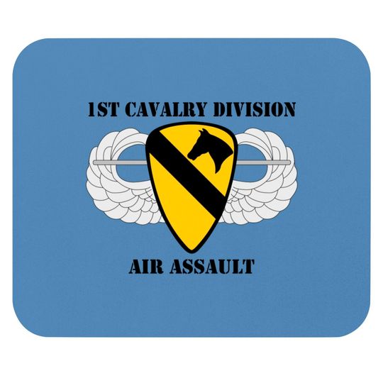 1st Cavalry Division Air Assault W/Text Mouse Pads