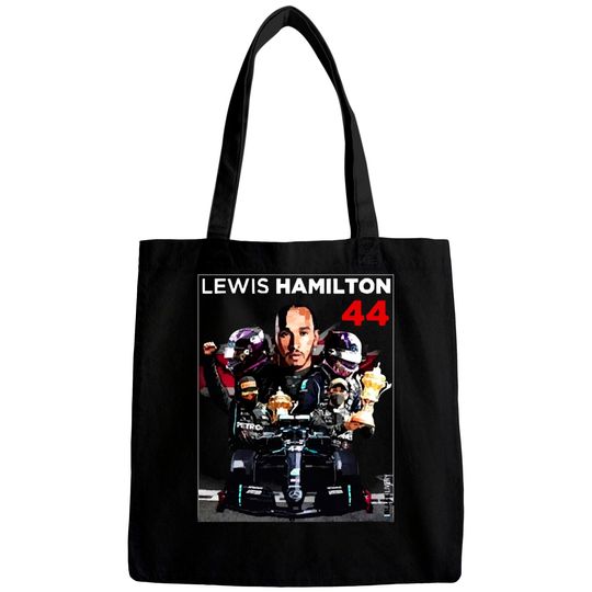 Discover Lewis Hamilton Bags, Lewis Hamilton 44 Car Racing tshirt Miami Grandprix F1 2022 Unisex Bags