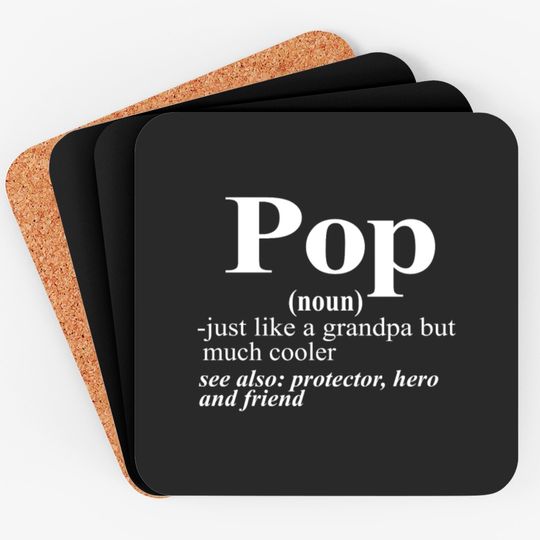 Discover Pop Coasters