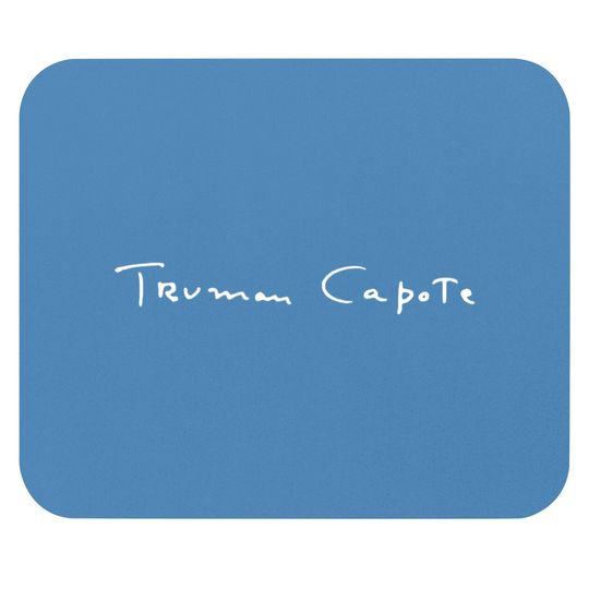Discover Truman Capote Signature Mouse Pads
