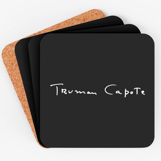 Discover Truman Capote Signature Coasters