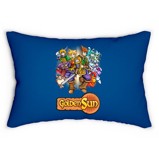 Golden Sun Heroes - Golden Sun - Lumbar Pillows