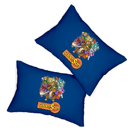 Golden Sun Heroes - Golden Sun - Lumbar Pillows