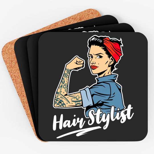 Hair Stylist Barber Coasters