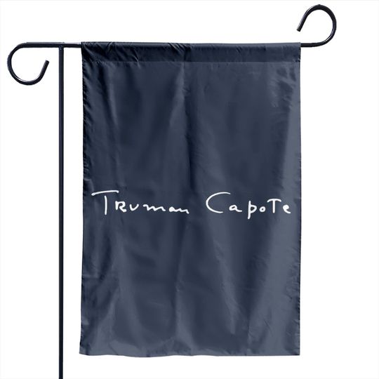 Truman Capote Signature Garden Flags