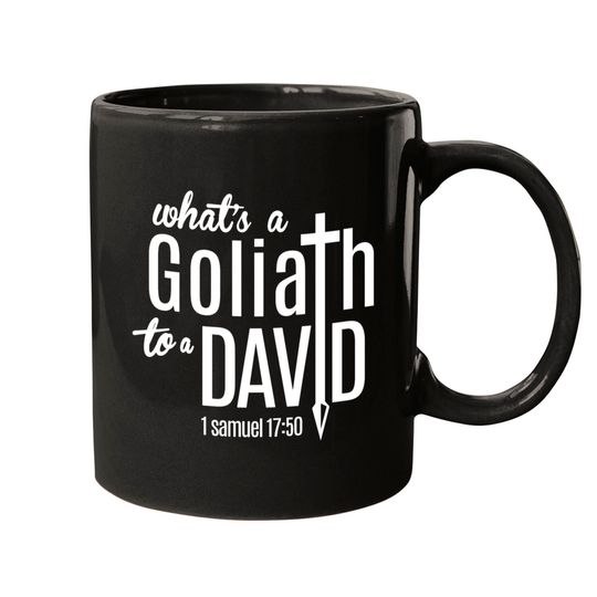 Discover David & Goliath (W) Mugs