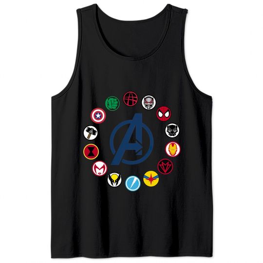 Avengers Marvel Disney Matching Family 2022 Tank Tops