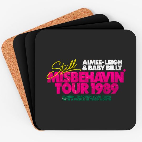 Still Misbehavin' Tour 1989 Fresh Design - Misbehavin - Coasters