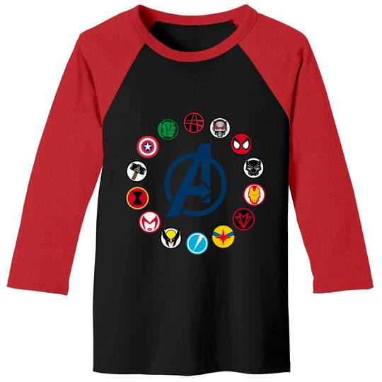Avengers Marvel Disney Matching Family 2022 Baseball Tees