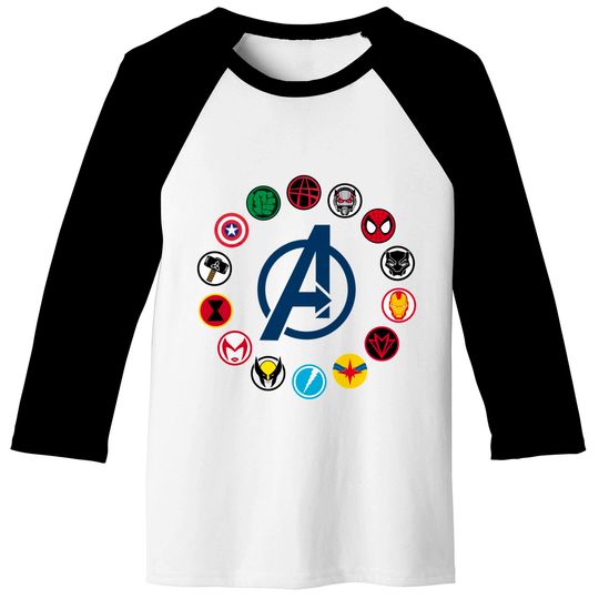 Avengers Marvel Disney Matching Family 2022 Baseball Tees