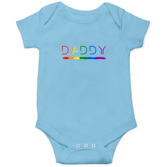 Discover Daddy Gay Lesbian Pride LGBTQ Inspirational Ideal Onesies