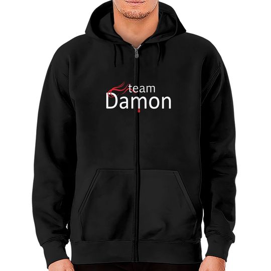 Discover Team Damon - The vampire Zip Hoodies