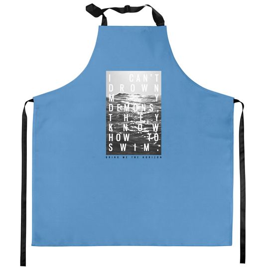 Bring Me The Horizon Ladies Kitchen Apron: Demons