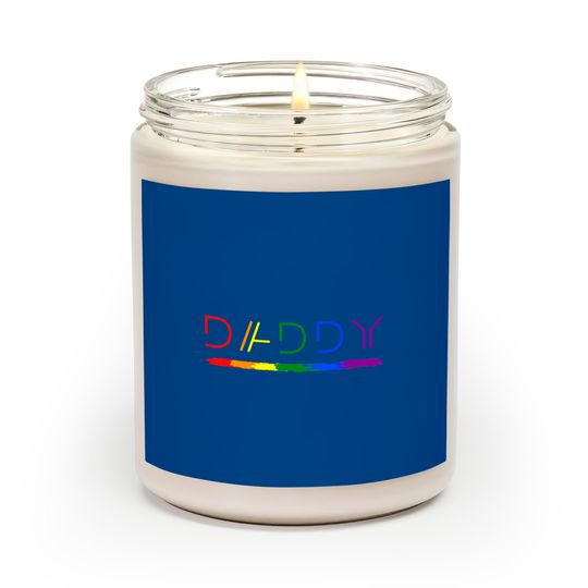 Discover Daddy Gay Lesbian Pride LGBTQ Inspirational Ideal Scented Candles