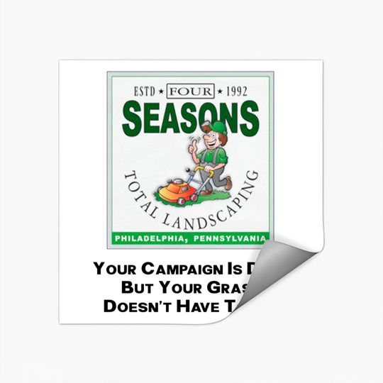 Four Seasons Total Landscaping Sticker, Philadelphia, PA Stickers