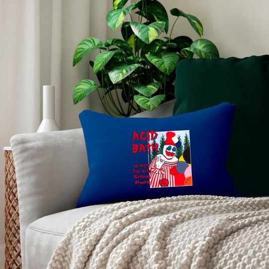 Acid Bath Lumbar Pillows sludge metal