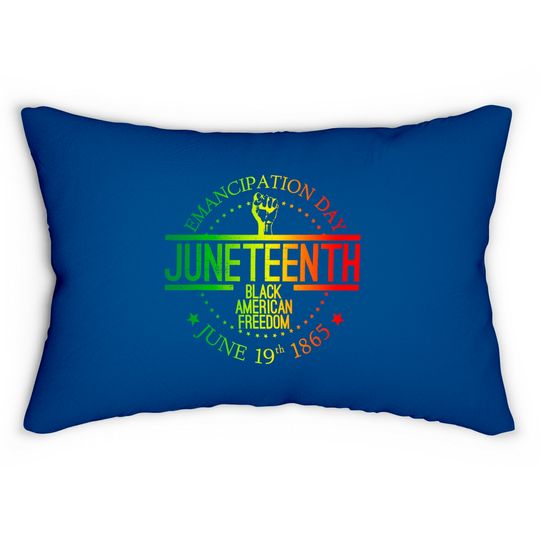 Discover Juneteenth Lumbar Pillow, Freeish Lumbar Pillow, Black History Lumbar Pillow, Black Culture Lumbar Pillows, Black Lives Matter Lumbar Pillow, Until We Have Justice, Civil Rights