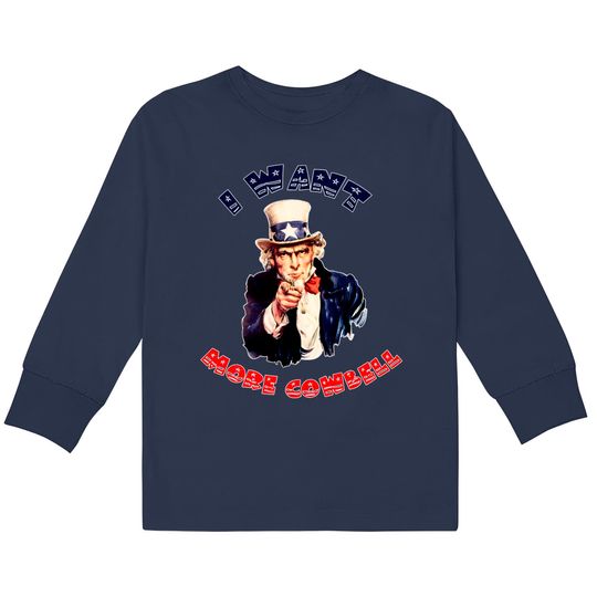 Discover Uncle Sam Wants More Cowbell  Kids Long Sleeve T-Shirts